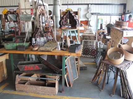 Primitives at the Shipshewana Antique Auction
