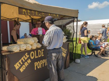 Kettle Korn Vendor at the Shipshewana Antique & Vintage Market