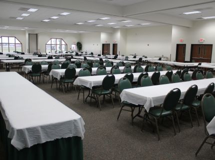 Farmstead Inn Conference Center Quilting Set up Event Venue 
