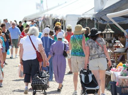 The Fleature at Shipshewana Flea Market vendor village