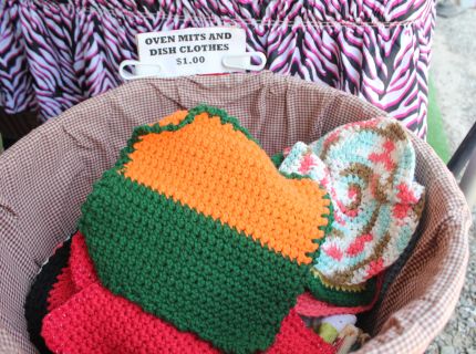 Shipshewana Flea Market-Oven Mits & Dish Cloths