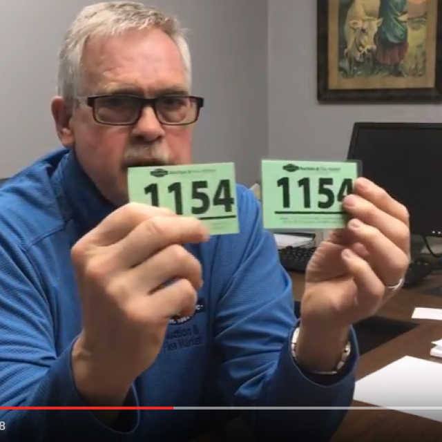 How to Register at the Shipshewana Antique Auction Chuck's Tip Video