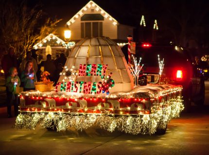 Shipshewana Indiana Light Parade Float