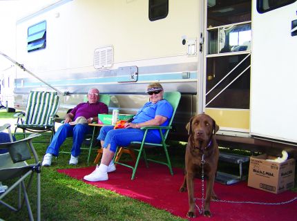 Campers at Shipshewana RV Park