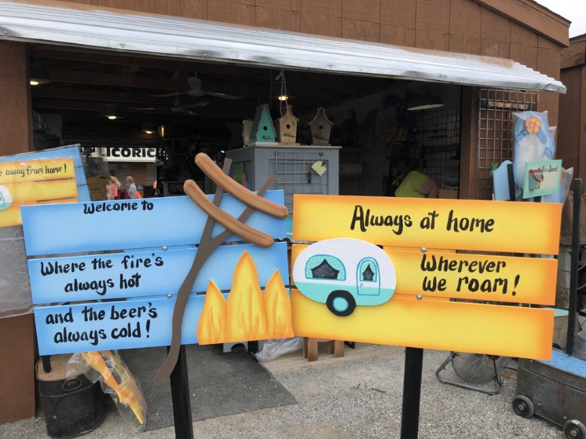 15 Outdoor & Camping Booths at Shipshewana Flea Market