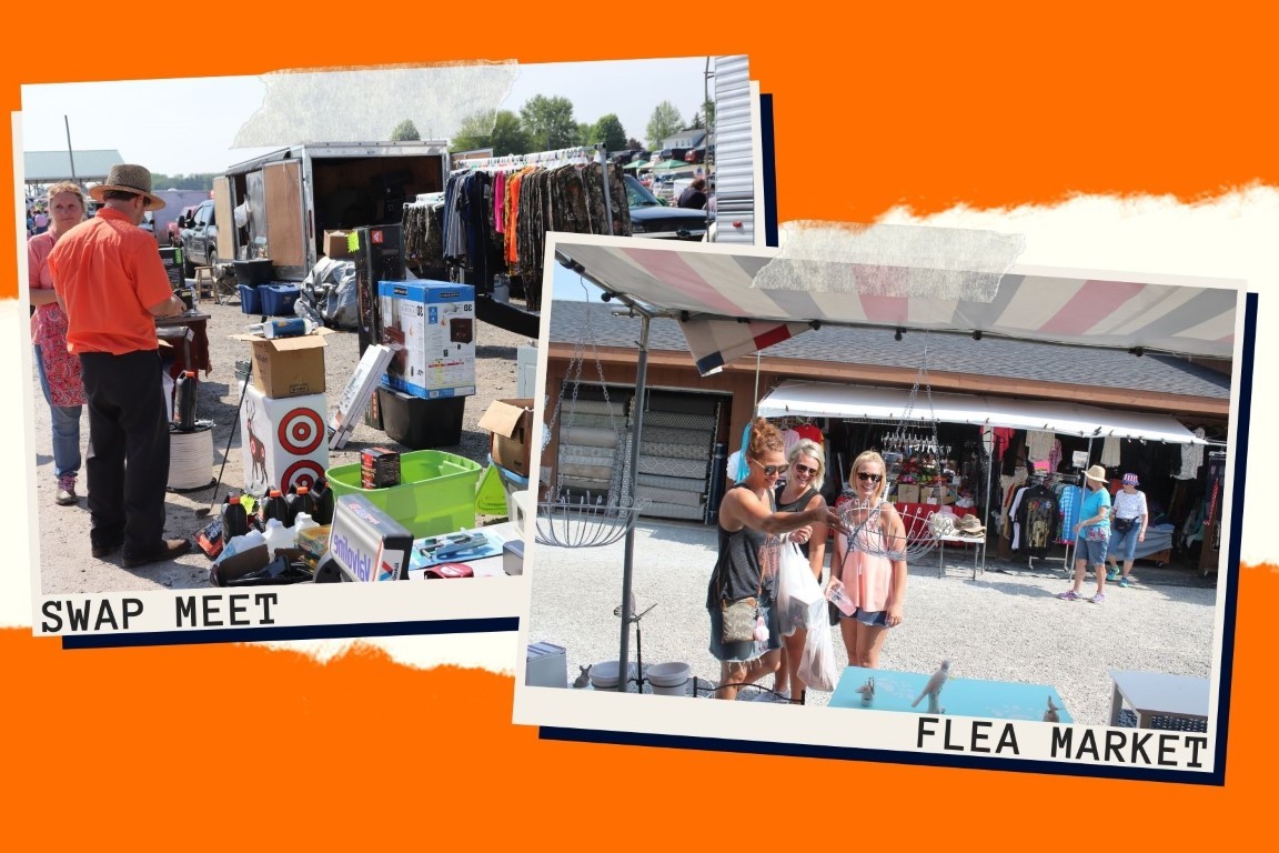 What’s the Difference Between the Shipshewana Flea Market & Swap Meet?