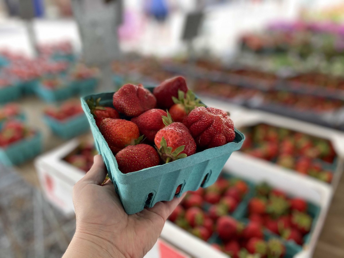 Local Garden Foods Available at Shipshewana Trading Place