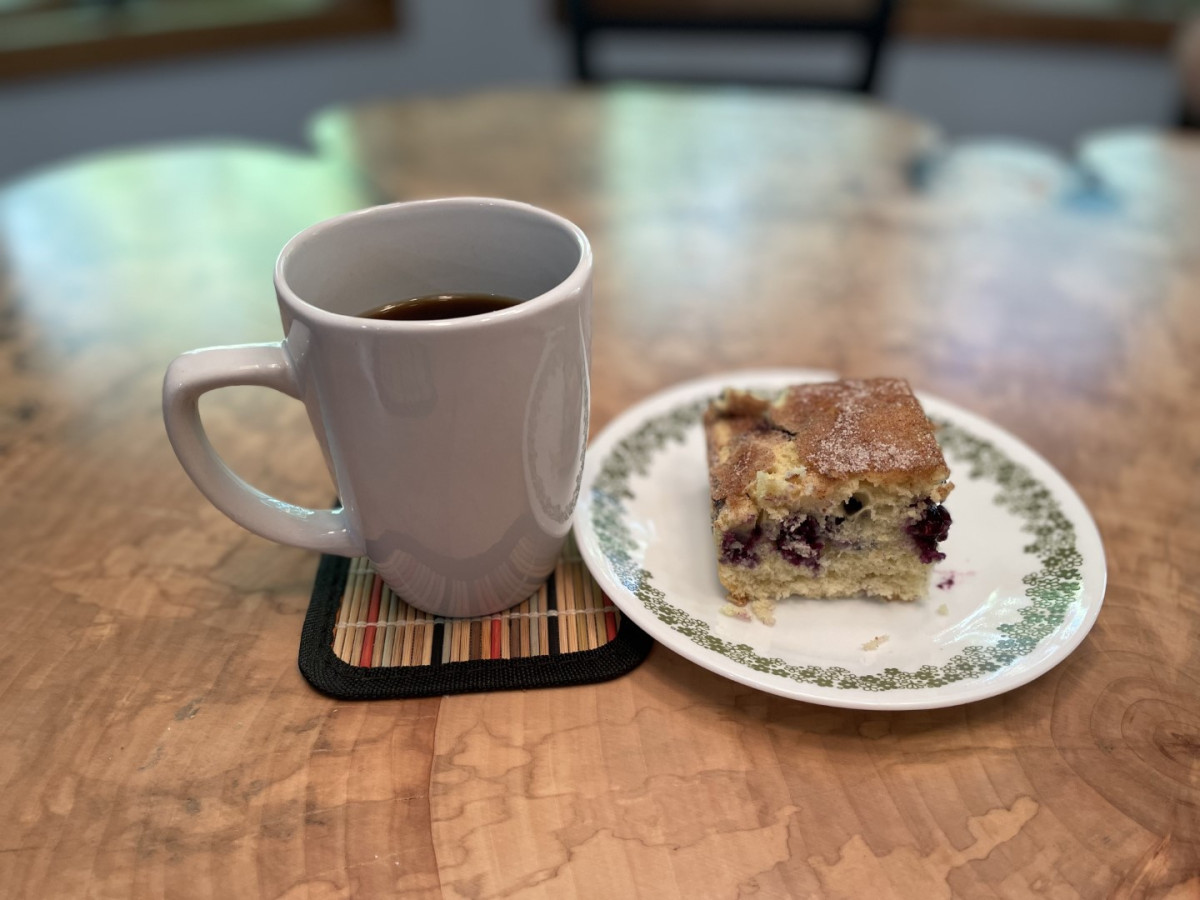 Recipe Box:  Blueberry Buckle